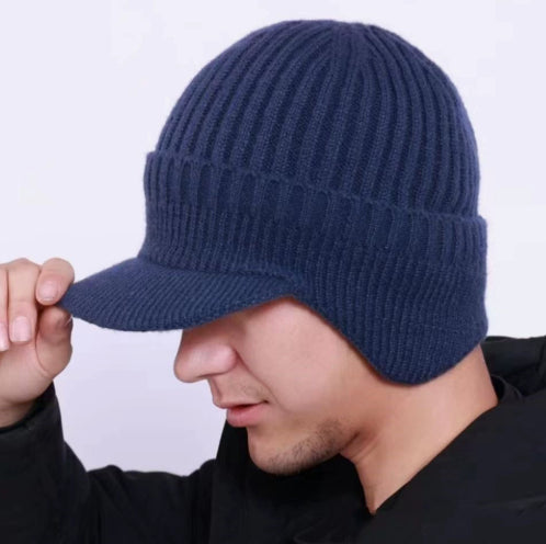 Gorro Tejido de Abrigo para Otoño e Invierno - Protección Auditiva Estilo Europeo - Image 8