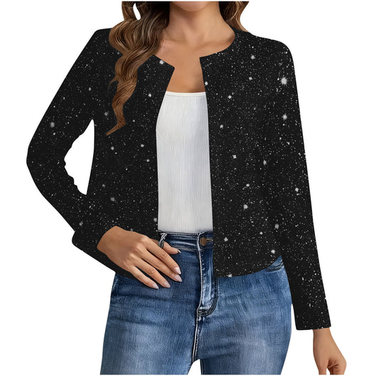 Cardigan Elegante con Detalles en Dorado para Mujer - Image 6