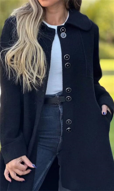 Abrigo de Lana con Forro Polar para Otoño e Invierno - Image 14