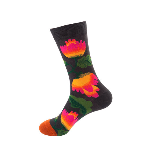Calcetines Tide Tubo Medio Unisex Estilo Urbano Creativo - Image 8