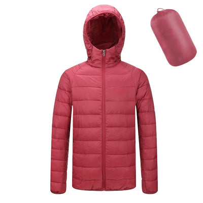 Abrigo Deportivo Ligero con Capucha - Chaqueta Térmica Impermeable para Invierno - Image 20