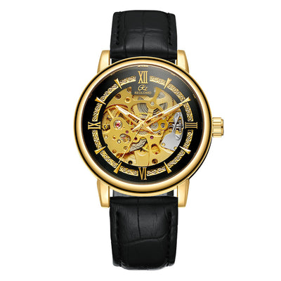 Reloj Mecánico Hombre Estilo Europeo Diseño Calado Elegante - Image 7
