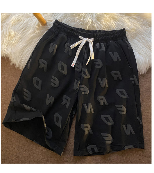 Shorts Deportivos Casuales para Mujer con Letras Completas - Image 10