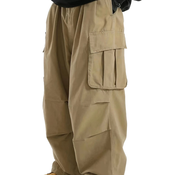 Pantalones Jogger Holgados para Hombre - Corte Recto y Cómodo