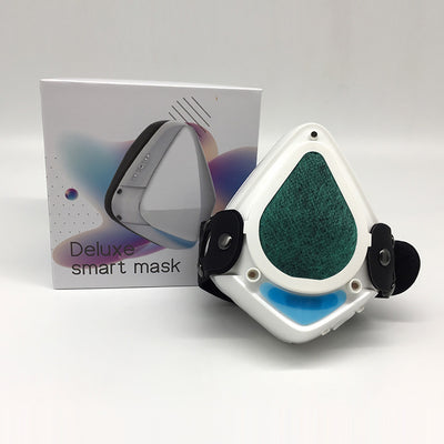Mascarilla Inteligente Eléctrica con Purificación de Aire y Anti-Niebla - Image 5