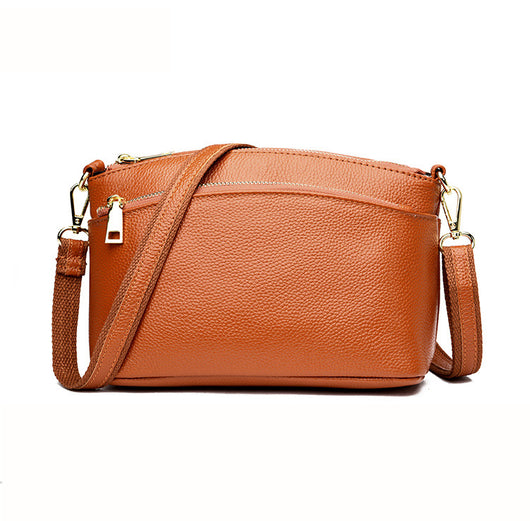 Bolso Bandolera de Cuero Genuino para Mujer - Image 8