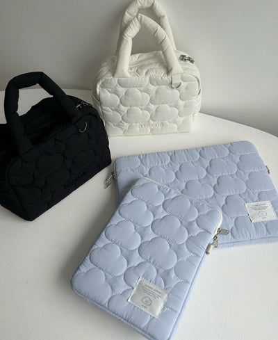 Funda para Tablet con Bordado de Nubes - Almacenamiento Adorable - Image 26