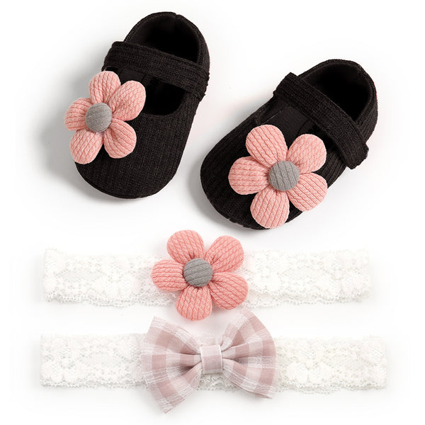Zapatos Suaves para Bebé y Niña Princesa - Suela Flexible