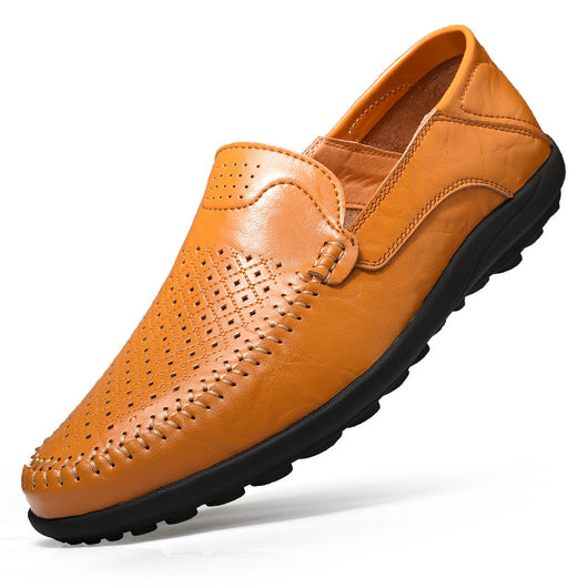 Zapatos de Cuero Perforado con Ventilación - Image 11