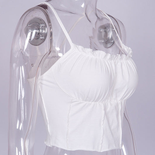 Camiseta Tirante Sexy Multiuso Estilo Europeo y Americano - Image 6