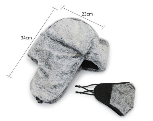 Conjunto de Máscara Antipolvo y Gorro Térmico para Mujer Invierno - Image 6