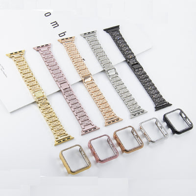 Pulsera Reloj Acero Inoxidable con Diamantes - Image 10