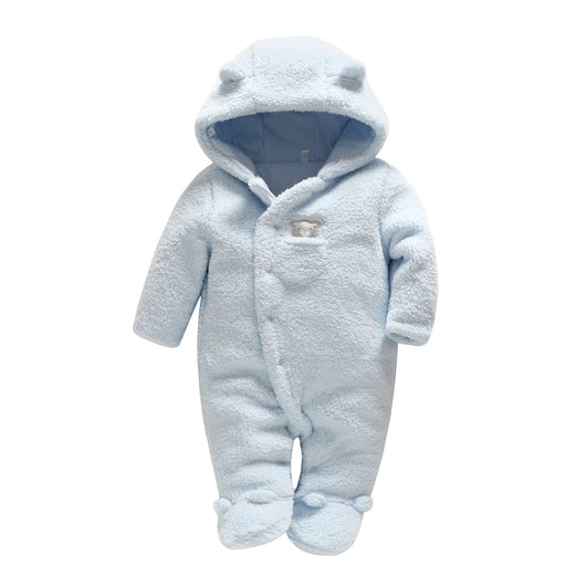 Pijama Térmico de Algodón para Bebé Recién Nacido - Enterizo Acolchado - Image 15