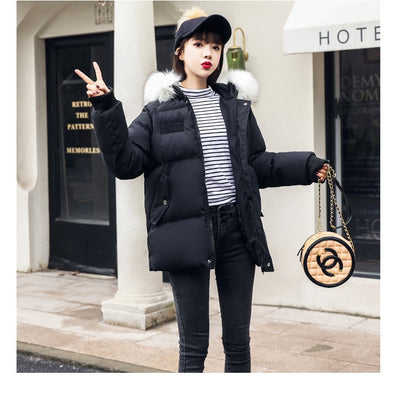Abrigo Acolchado Coreano Elegante Slim Fit para Mujer - Versátil y Abrigador - Image 10
