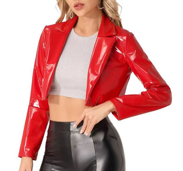 Chaqueta Motociclista Corta Estilo Europeo y Americano - Image 7