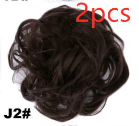 Moño Fluido Rizador con Cordón Ajustable - Extensión de Cabello Sintético - Image 9