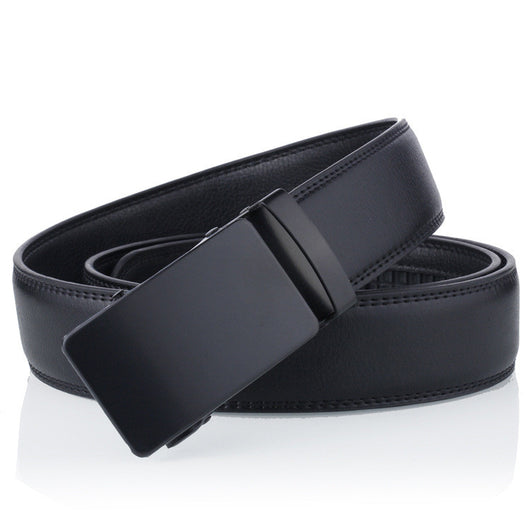 Cinturón para Hombre con Hebilla Deslizante Negro - Image 10