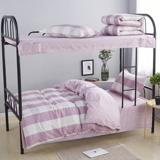 Juego de Cama Universitario de Algodón Antideslizante de 3 Piezas - Image 6