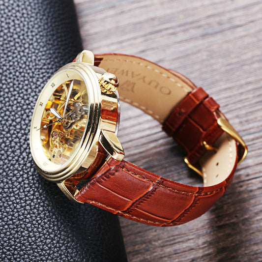 Reloj Automático para Mujer con Diseño Calado y Cristal Transparente - Image 2