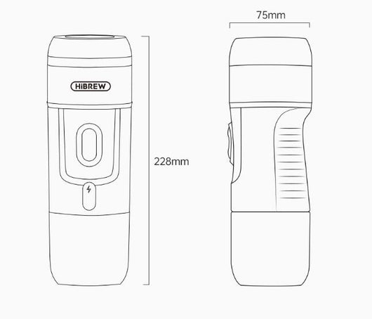Cafetera Espresso Portátil Automática para Viajes y Exterior - Image 11