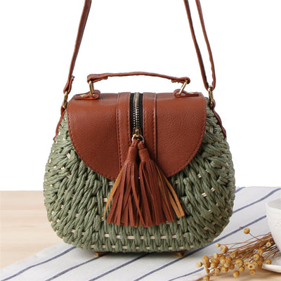 Bolso Bandolera de Playa con Diseño Asimétrico
