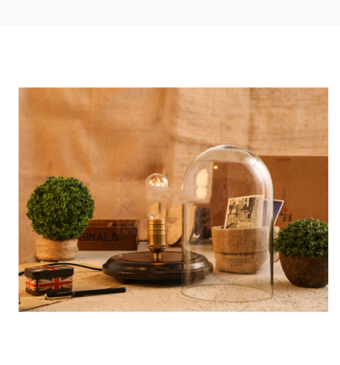 Lámpara de Mesa de Madera con Brillo Ajustable para Cafeterías - Image 10