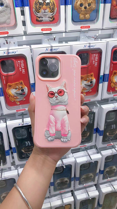 Funda Protectora para Teléfono con Diseño Gafas Trendy - Image 4