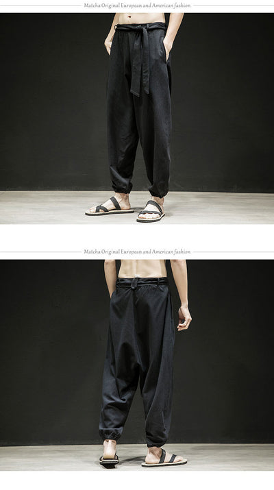 Pantalones Estilo Chino de Primavera y Verano para Hombre con Cintura Elástica - Image 10
