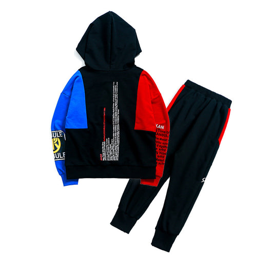 Conjunto Deportivo Infantil Coreano Primavera - Sudadera y Pantalón para Niños Grandes - Image 3