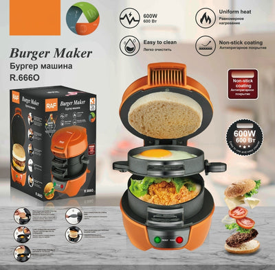 Máquina para Hacer Pan y Sándwiches Multifuncional con Plancha Eléctrica - Image 6