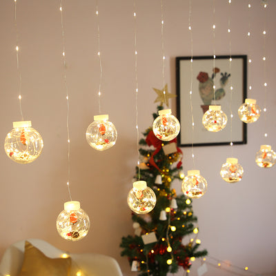 Cortina de Luces LED Navideñas Cuento de Hadas