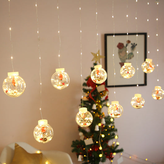 Cortina de Luces LED Navideñas Cuento de Hadas