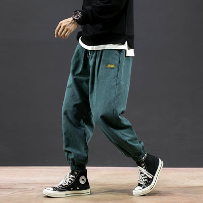 Pantalones deportivos Harlan de pierna ancha