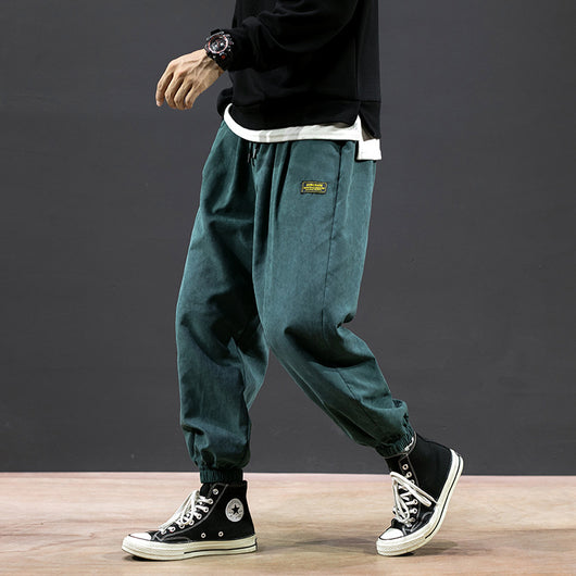 Pantalones deportivos Harlan de pierna ancha