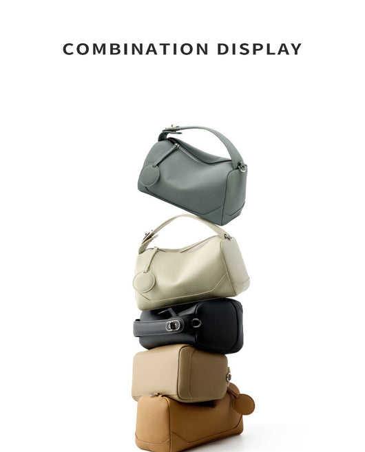 Bolso Crossbody de Cuero Genuino para Mujer - Portátil y Elegante - Image 23