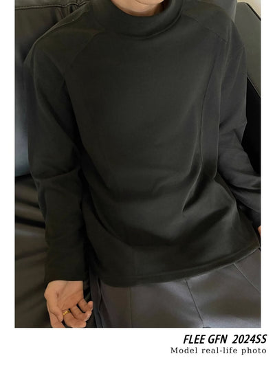 Camiseta Térmica Cuello Alto de Manga Larga para Hombre - Image 18