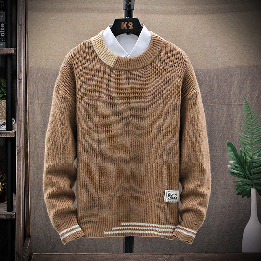 Suéter Casual de Manga Larga para Hombre - Estilo Moderno - Image 8