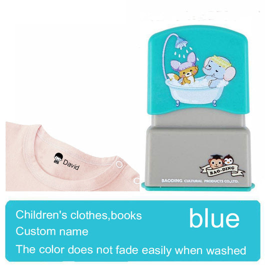 Sellos Personalizados para Ropa Infantil - Mini Sellos Estampadores