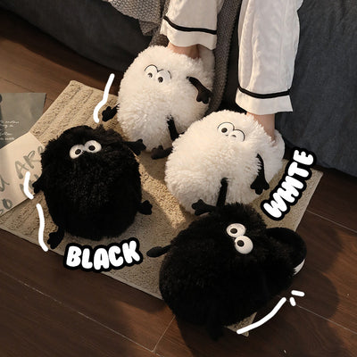 Pantuflas de Algodón para Mujer con Diseño Creativo - Image 11