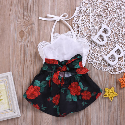 Mono Rose Blanco con Tirantes Ajustables - Image 3