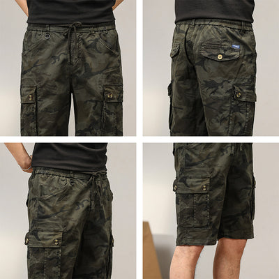 Shorts Cargo Retro Sueltos para Hombre con Múltiples Bolsillos - Image 4