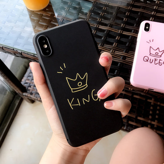 Funda Protectora para iPhone con Diseño de Parejas - Carcasa Artística Compatible - Image 9