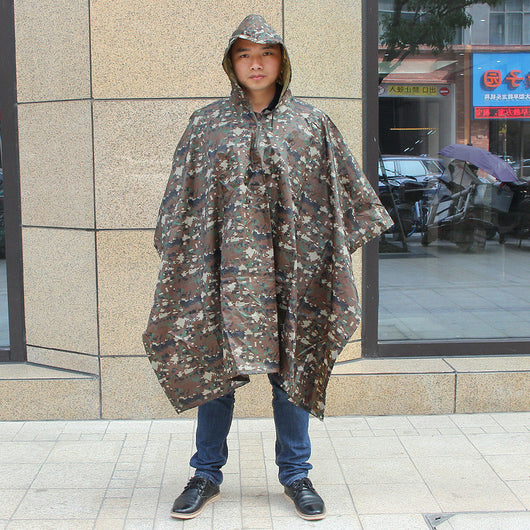 Poncho Impermeable para Escalada y Aventura al Aire Libre - Image 7