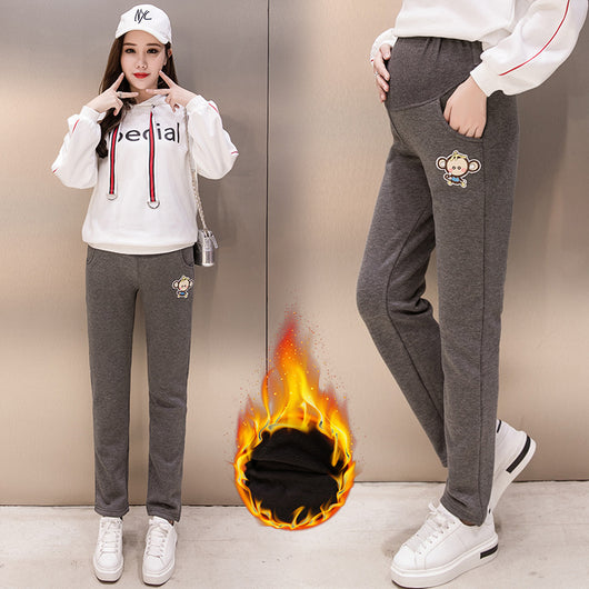 Pantalones Casuales de Algodón Puro con Soporte Abdominal y Terciopelo Reforzado - Image 8
