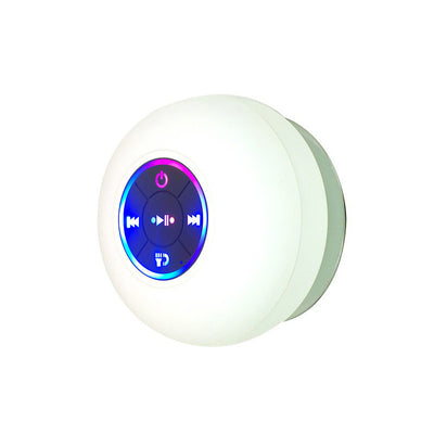 Parlante Bluetooth Impermeable con Ventosa Potente y Luces LED - Image 2
