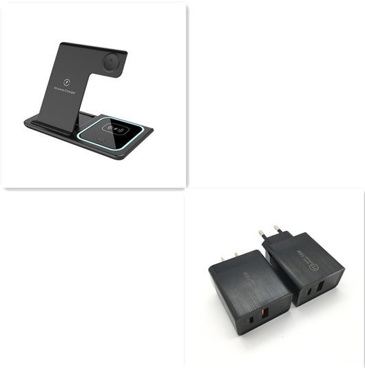 Soporte Multifuncional 3 en 1 para Smartphone con Carga Inalámbrica y Auriculares - Image 13