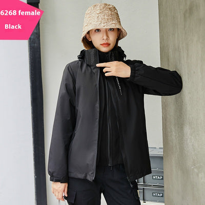 Chaqueta Impermeable Desmontable con Forro Polar - Abrigo 2 en 1 - Image 10