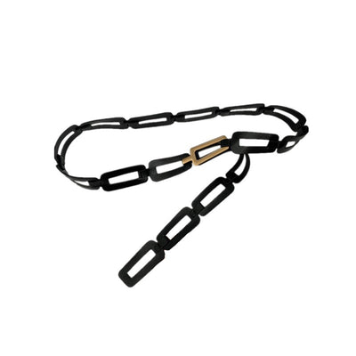 Cinturón Ancho con Cadena de Gancho - Image 2