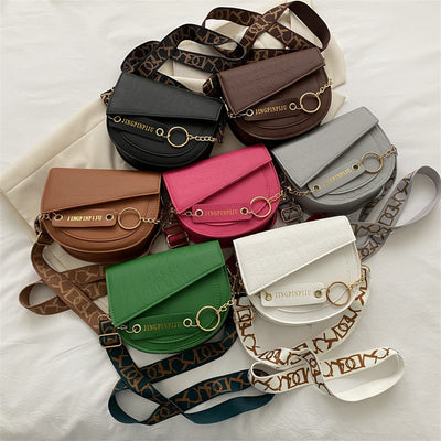 Bolso Bandolera Retro con Patrón de Piedra - Image 14