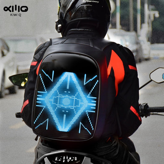 Mochila Inteligente con Pantalla LED Dinámica para Exteriores - Image 2